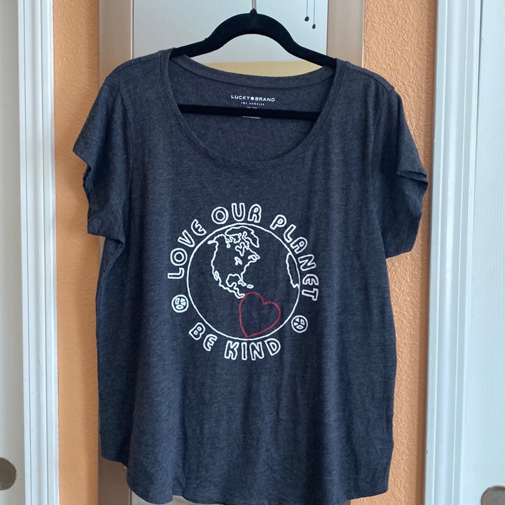 Save the Planet babydoll tshirt